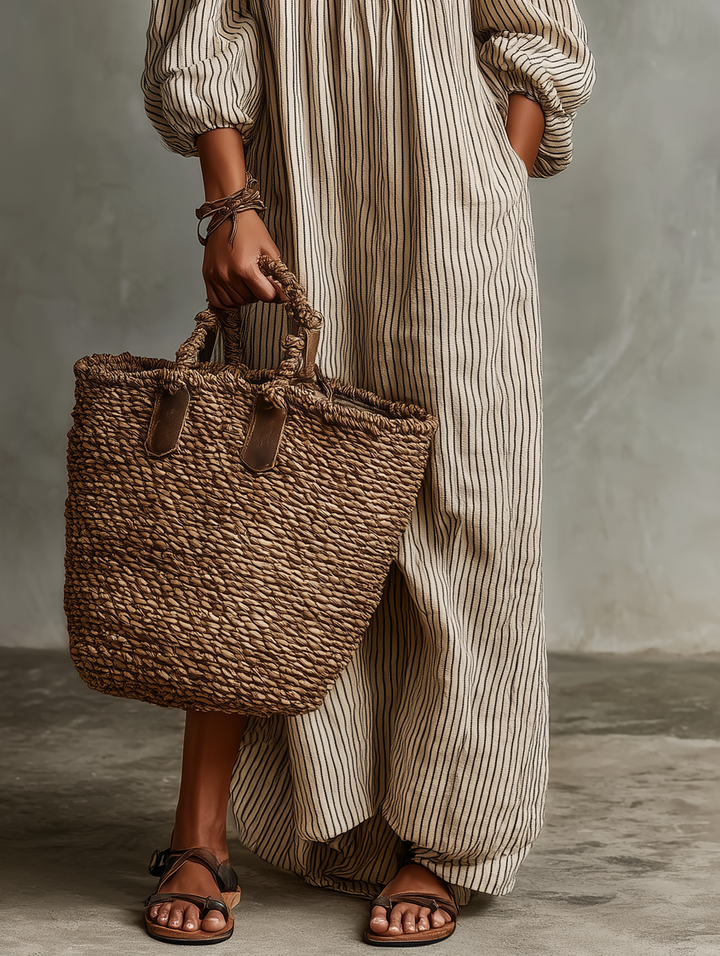 Devra - Breezy Off-Shoulder Maxi Dress