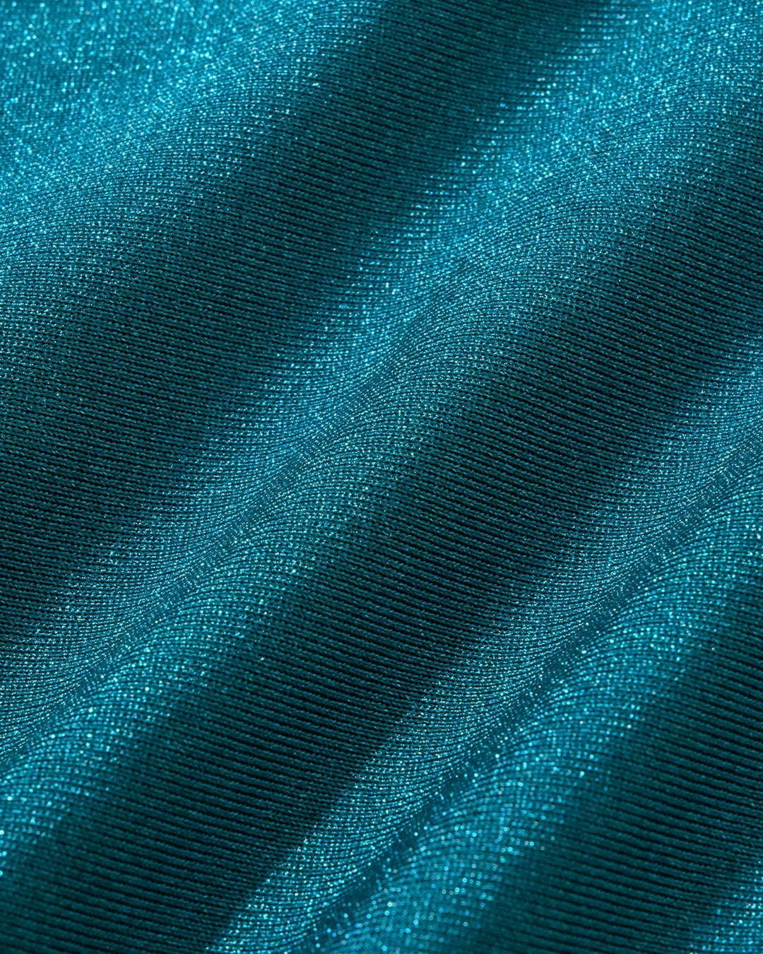 Clara & Sophia | Ruched Triangle Bikini Set for Women in Turquoise