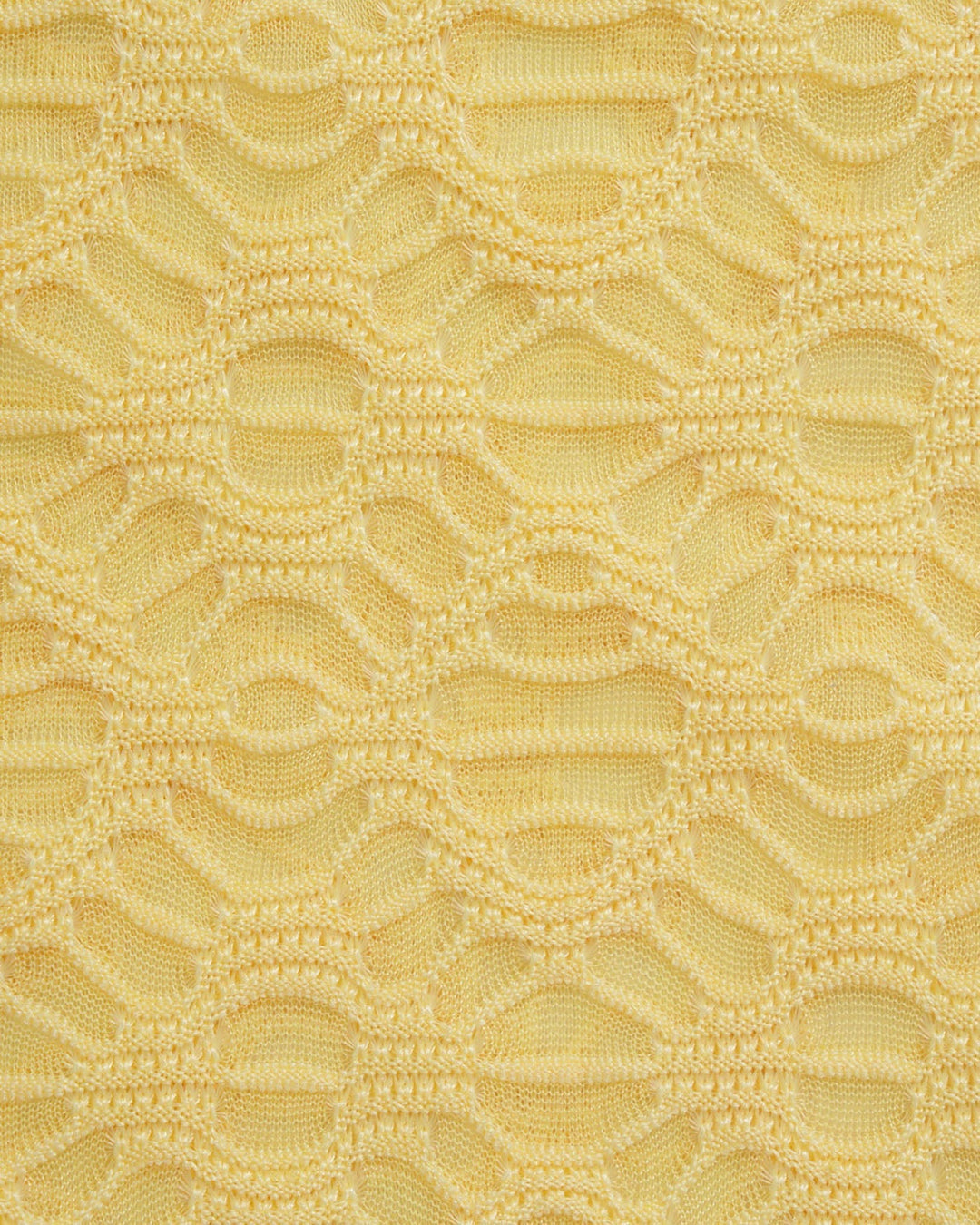 Clara & Sophia | Jacquard Textured Bikini Set for Women in Yellow