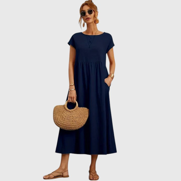 HARPER – EASY FLOW MIDI DRESS