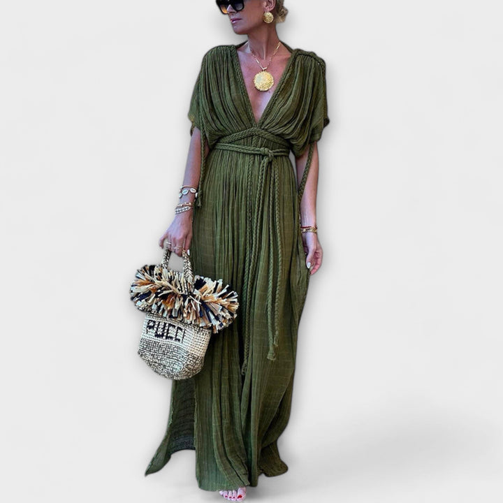 Kimono Maxi Dress in Greek Style