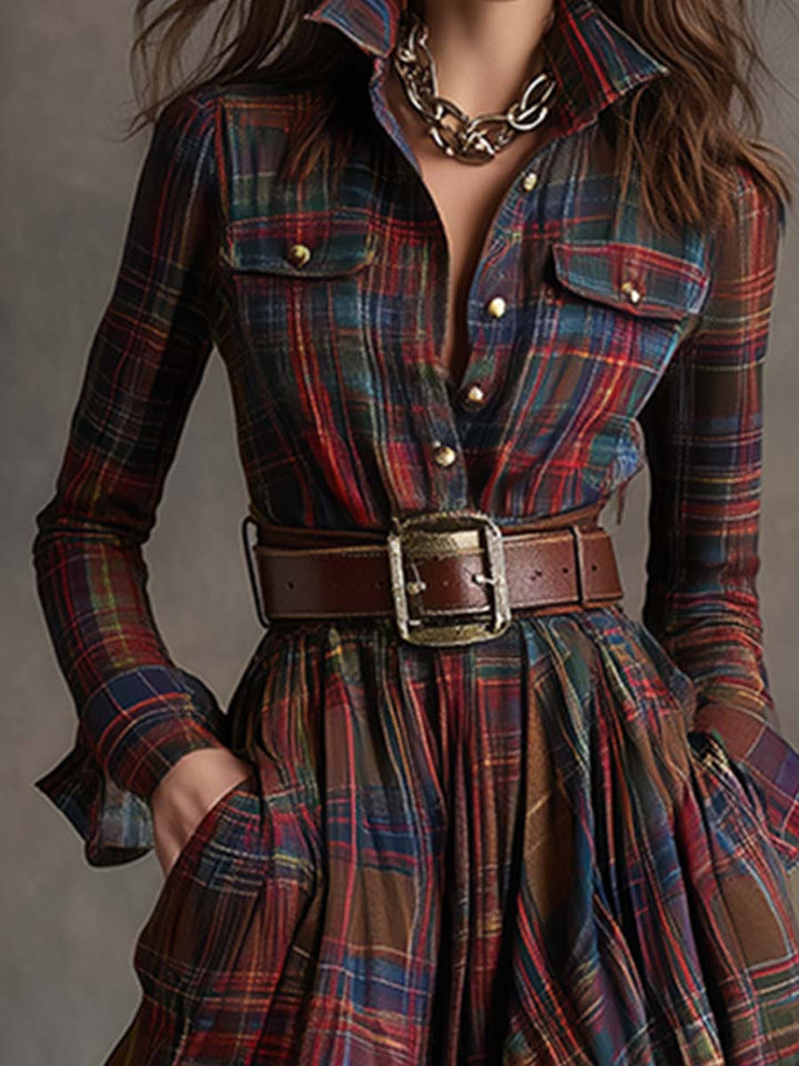 MARGARET - HIGHLAND GRACE MAXI DRESS