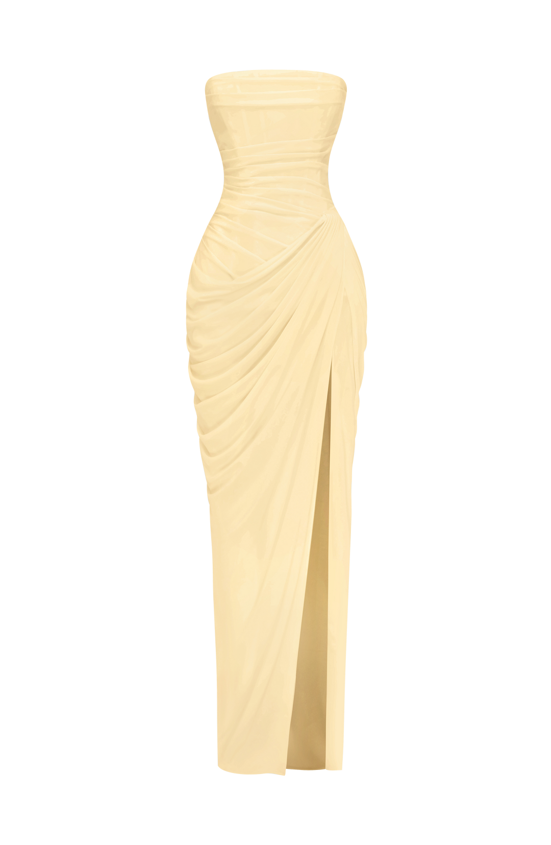 Cyra Maxi Dress - Lemon