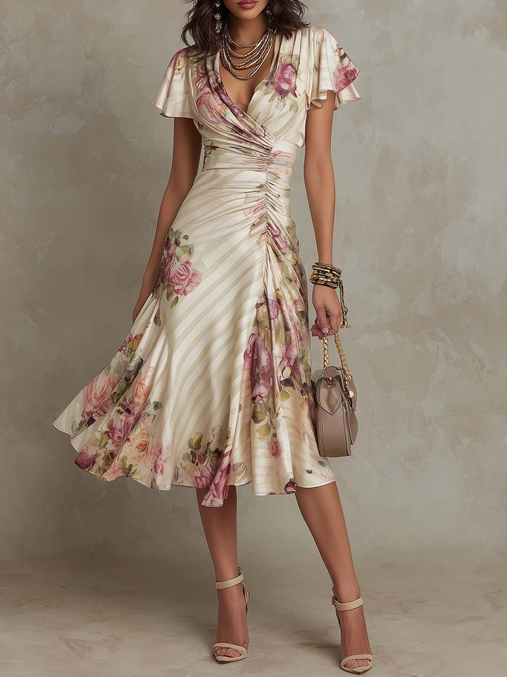 Jessa™ Elegant Midi Dress