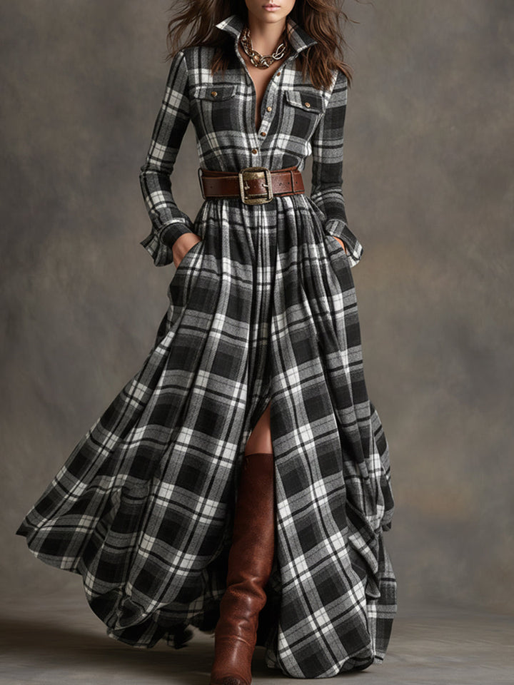 MARGARET - HIGHLAND GRACE MAXI DRESS