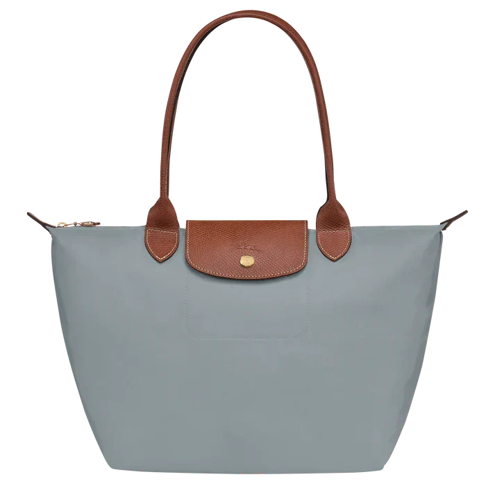 Longchamp - Medium Le Pliage Tote, Steel