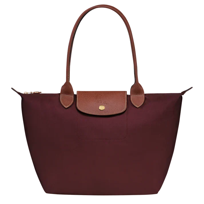 Longchamp - Medium Le Pliage Tote, Burgundy