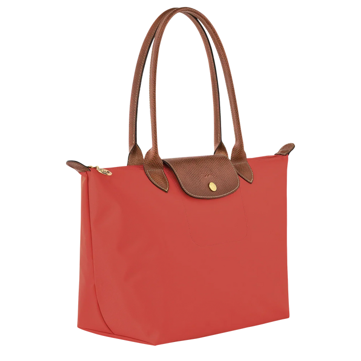 Longchamp - Medium Le Pliage Tote, Tomato