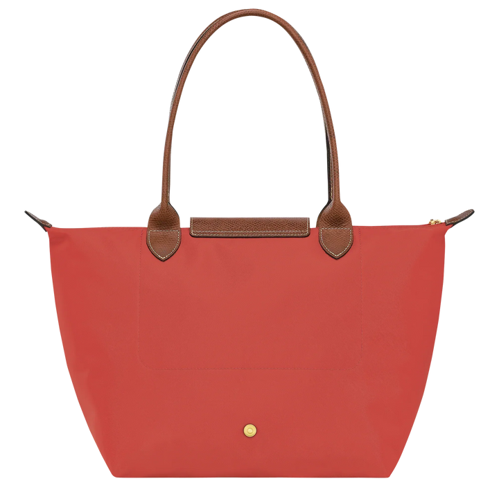Longchamp - Medium Le Pliage Tote, Tomato