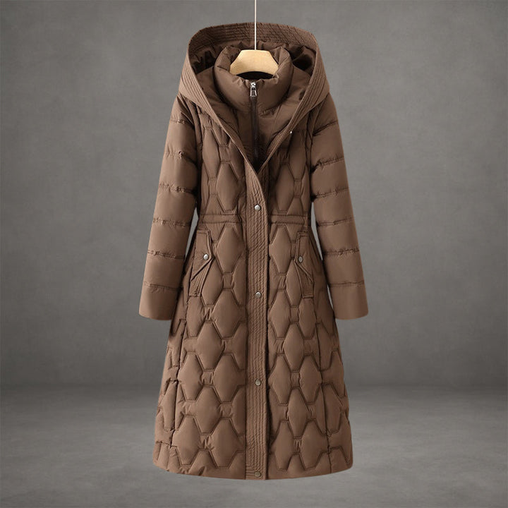 Lizza – Longline Hooded Down Coat