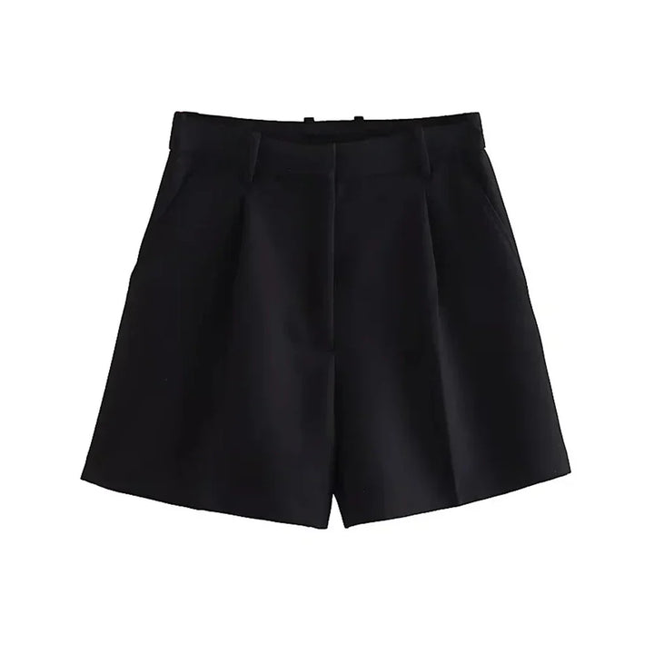 Clara & Sophia | Sand Relaxed Fit Drawstring Cotton-Blend Shorts