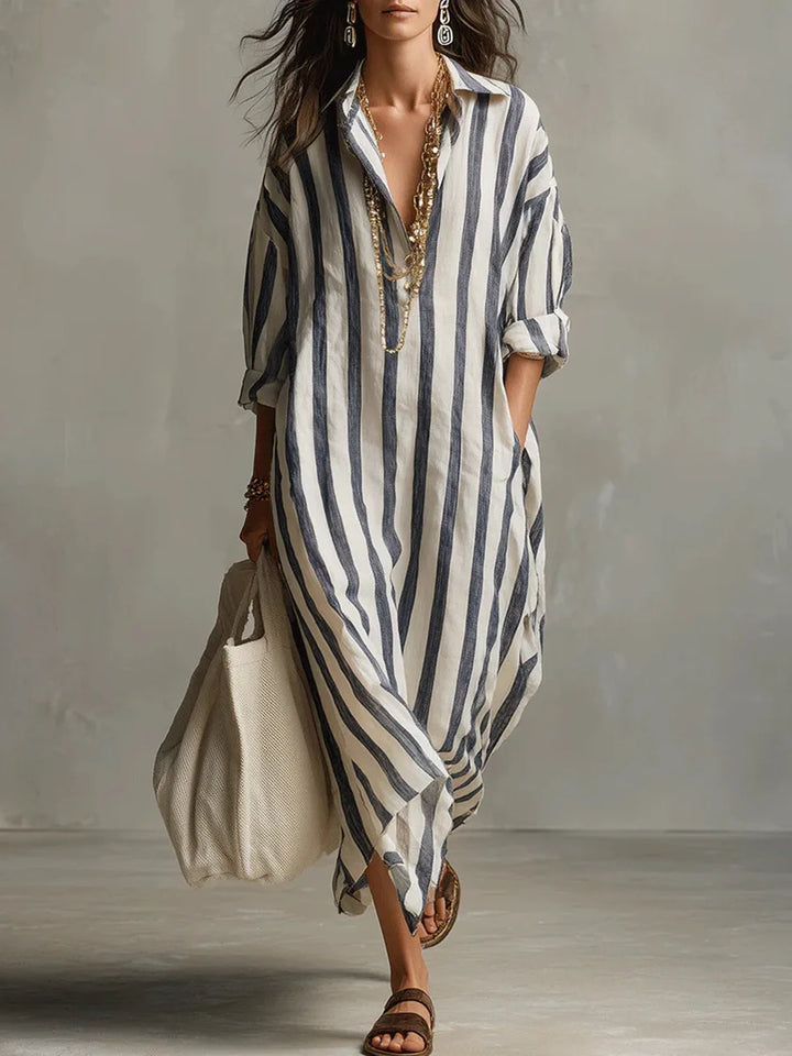 Pepa | Long Shirt Dress