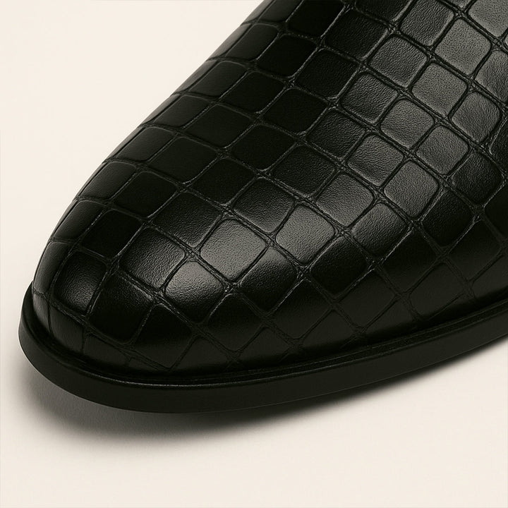 Men's Leather Mule Loafers – Slip-On Comfort & Style