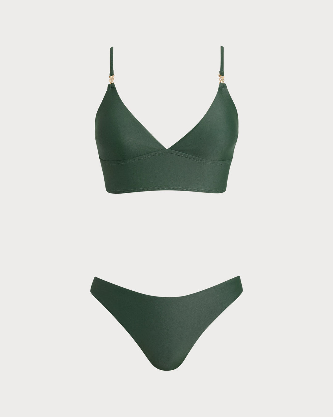 Clara & Sophia | Green Cross Tankini Set