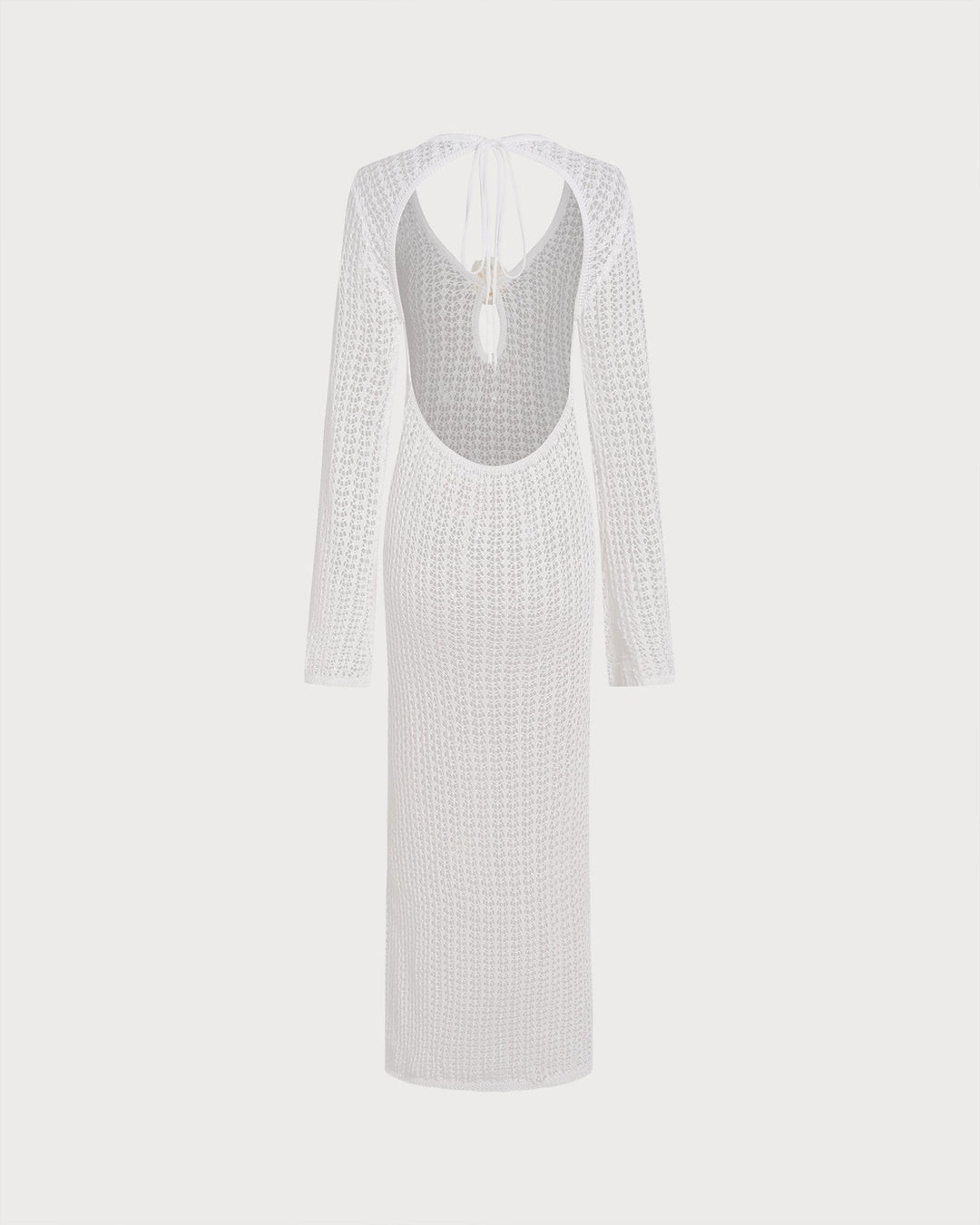 Clara & Sophia | White Cut Out Swim Cover-Up