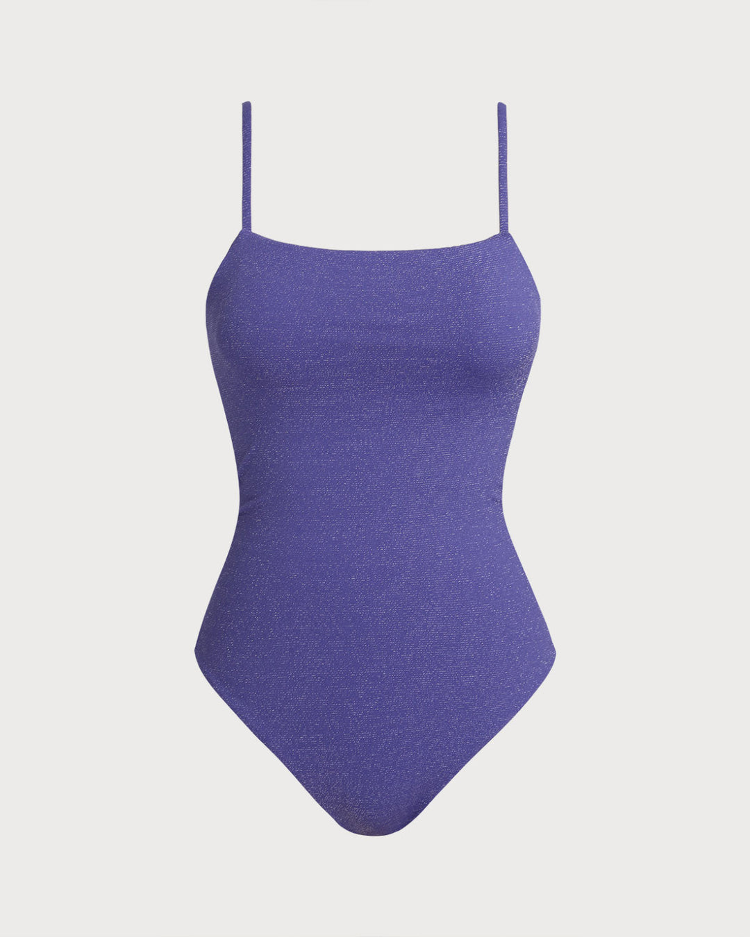 Clara & Sophia | High Stretch One Piece Swimwear for Women in Purple