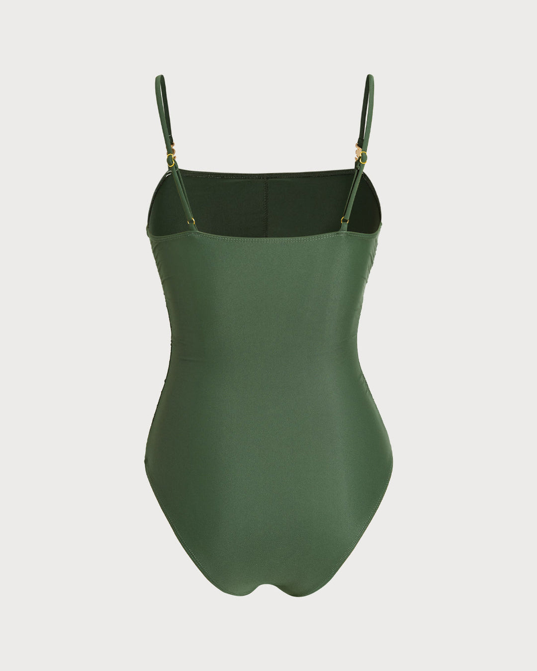 Clara & Sophia | High Stretch One Piece Swimwear for Women in Green