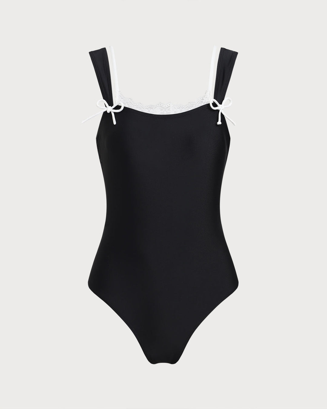 Clara & Sophia | Black Lace One Piece Swimwear