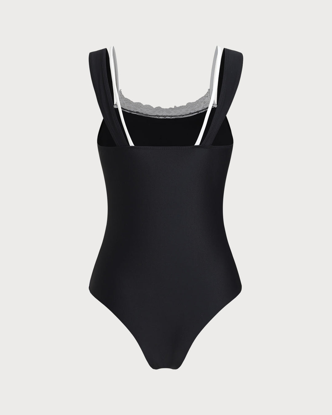 Clara & Sophia | Black Lace One Piece Swimwear