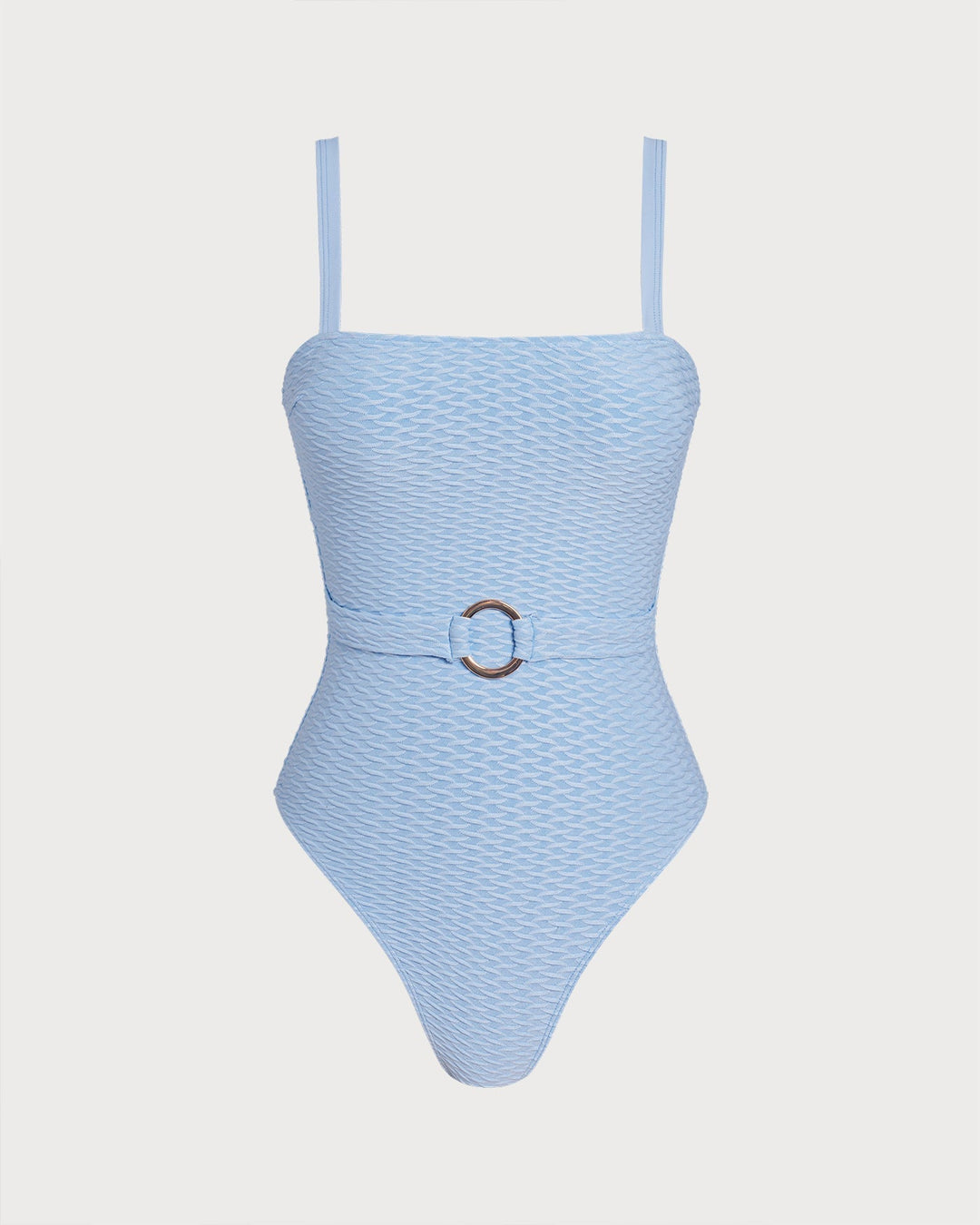 Clara & Sophia | Bandeau One Piece Swimwear for Women in Blue